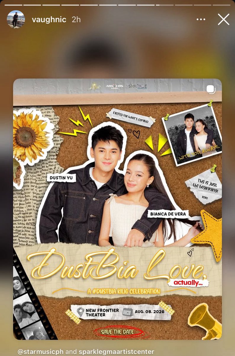 dstnyu_bdv's tweet photo. post and promote in all your social media accounts. Ipakalat ang magandang balita 

thanks you tito mon, ate pat, mama echo ang sir vaughn

DUSTBIA LOVE ACTUALLY https://t.co/nUVpiDNQAJ