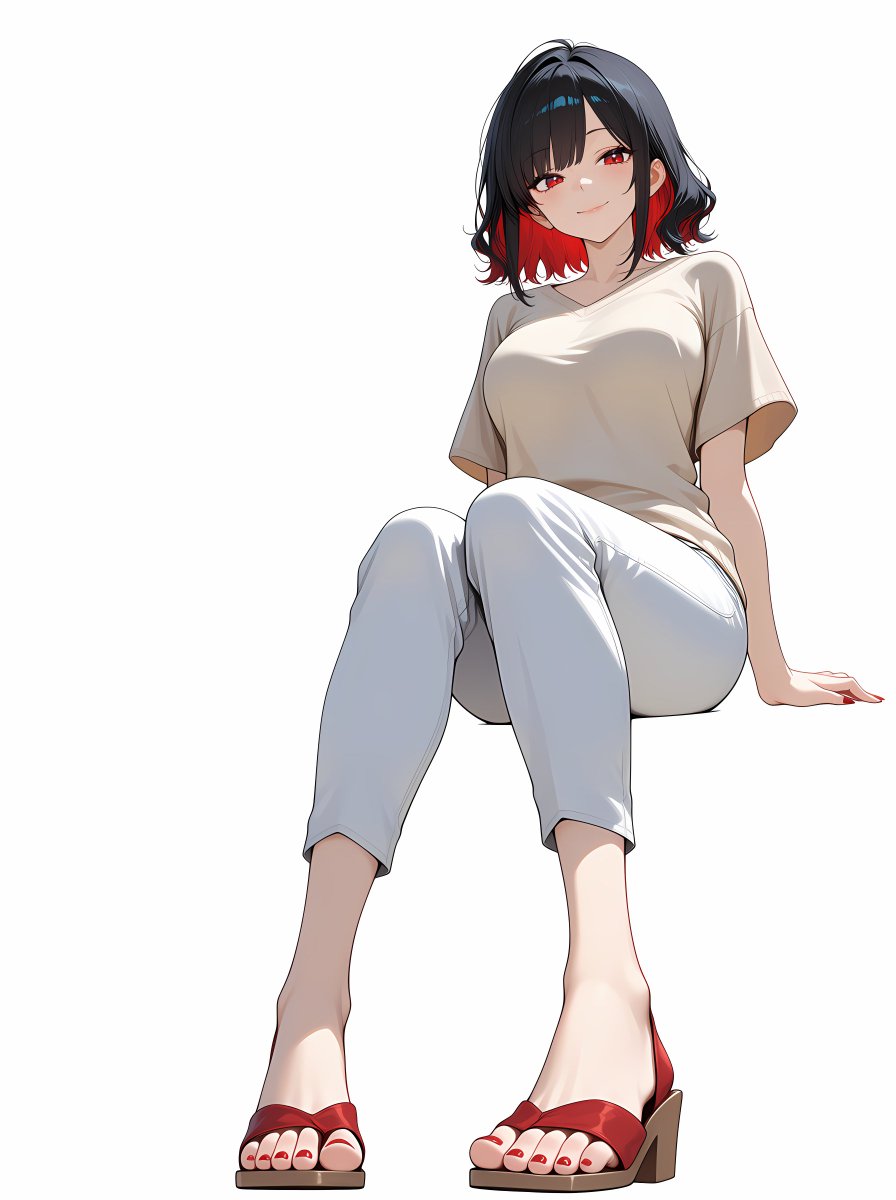 Himadeyoshi's tweet photo. 足元にオシャレを。
「ゆるふわOLさん」 https://t.co/tL59s1rUUe