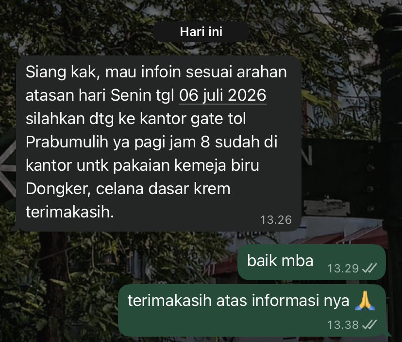 suryazandraa's tweet photo. mulai senin masandraa menjadi pegawai 8 to 5 🙏 https://t.co/bhS3qrhos4