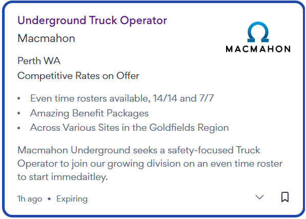 MiningStarters's tweet photo. Underground Truck Operator WA

https://t.co/RnZQVp81NM https://t.co/c3ISo4cEcg