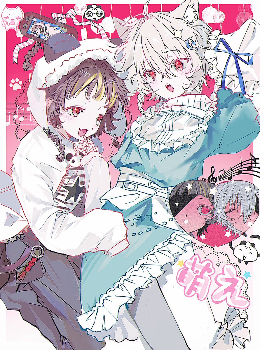 Aqvhuk's tweet photo. とても萌えませんか🌸？
#はしゃぽっぽの絵
#まえけんのおとうふ屋 https://t.co/iTgnppkTdN