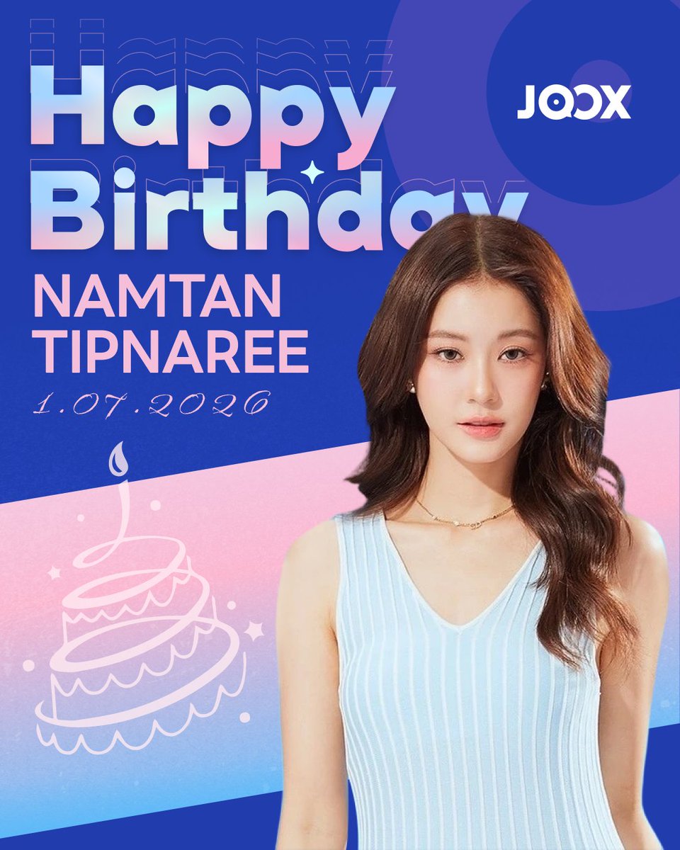 JOOXTH's tweet photo. สุขสันต์วันเกิดปีที่ 30(ยังแจ๋ว) 😉 ของ @NamtanTipnaree 🎂
แม่ติ๊บของ LUNAR เป็นคนที่เก่งและตั้งใจทำงานอยู่แล้ว ก็ขอให้ปีนี้เก่งขึ้นไปอีก 👏🏻 และขอให้ปีนี้เป็นปีที่ใจดีกับน้ำตาล มีแต่รอยยิ้ม ความสุข ถูกรายล้อมไปด้วยความรักในทุกๆ วัน ประสบความสำเร็จทุกผลงานนะ 😍

แฟนๆ แวะมาฟังเพลงเพราะๆ ของน้ำตาลได้ บน JOOX 💚 และร่วมอวยพรวันเกิดให้ดาราสาวคนเก่งของเรากัน! https://t.co/hqpkPpaOVL 

#NamtanTipnaree #30thNamtanBirthday
#JOOX #JOOXTH