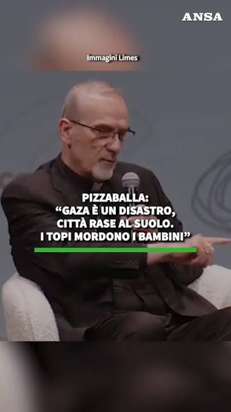serebellardinel's tweet photo. Anche se è sparita dalle scene mediatiche per puro opportunismo in favore di #Israele, «Gaza è un disastro»! Lo ha detto il cardinale #Pizzaballa al direttore di #Limes, Lucio Caracciolo, raccontando la sua visita nella #Striscia la settimana scorsa! https://t.co/HE3lE9xmXo