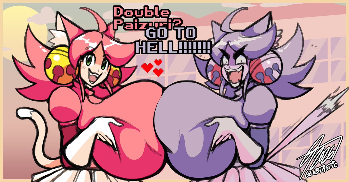 Glubtastic's tweet photo. TIME FOR SOME DOUBLE TROUBLE I'MA GET THAT DOKI METER MAXED OUTTTTTTTT https://t.co/eGIaLhUDlE