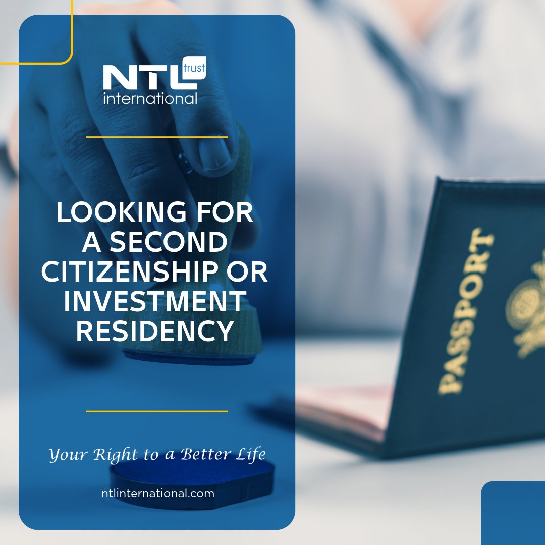 NTL_int's tweet photo. Looking for a second citizenship or investment residency?
30+ programs across the Caribbean, Europe, Middle East, Africa &amp; Pacific, direct government-authorized agent.

Book your free consultation today.

#CitizenshipByInvestment #NTLInternational https://t.co/yH1knSzWB5