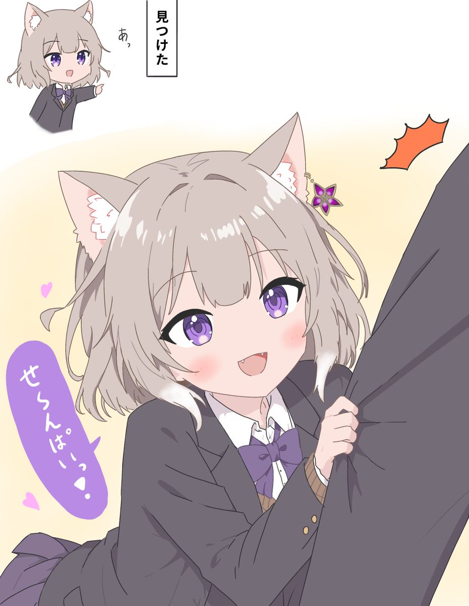 momomiji9's tweet photo. 可愛い後輩
妄想1000%で描いたらニウ様の可愛さ5000%になりました。動画ぜひみてください。
もちろんこの腕はわたs…..ｹﾞﾌﾝｹﾞﾌﾝ
#よづにゃーと
#にうにうむ
#夜絆ニウ https://t.co/gZgqQjwUI2
