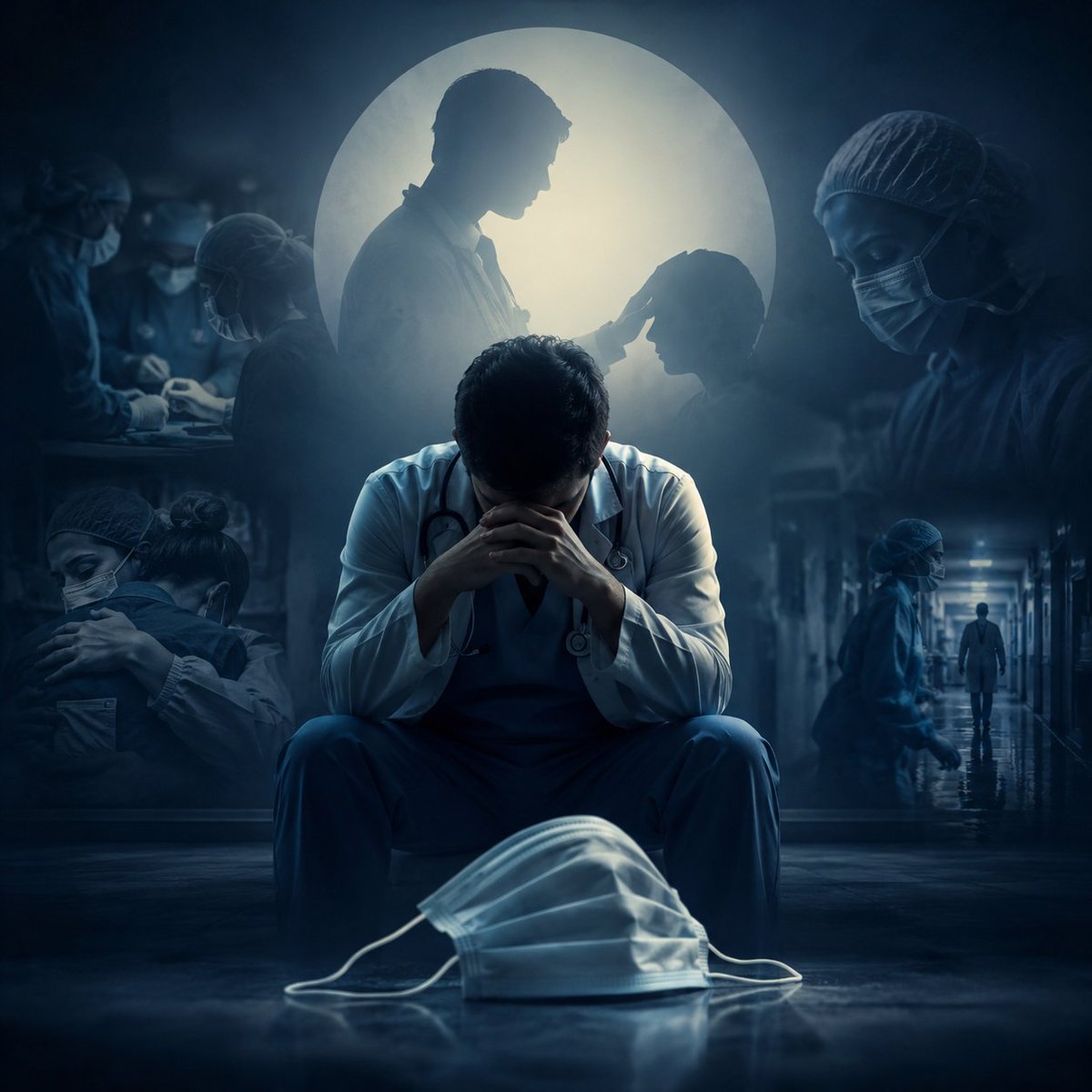 real_dildeep's tweet photo. They heal us every day.

But who heals the healers?

This #NationalDoctorsDay, let's remember that doctors need care too. 💙🩺

#NationalDoctorsDay2026 #DoctorsDay #Healthcare #MentalHealth https://t.co/GzWb05sAp1