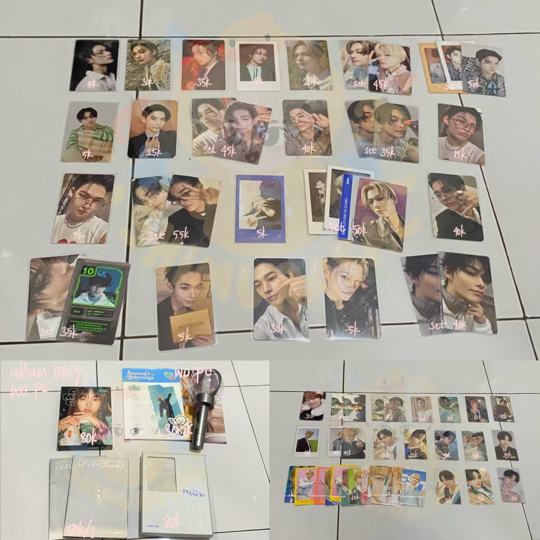 shimurasall's tweet photo. WANT TO SALE‼️
STOP COLLECT

★ free packing dengan min pembelian 20k
★ keep event w/dp 🍊
★ not sensitive buyer
★ no hnr
★ Subang, ina 
★ Detail? dm

t. ina enhypen newjeans daydream romance untold jungwon jay jake sunghoon sunoo ni-ki evan heeseung want to sale murah https://t.co/X2rvzxFxuS