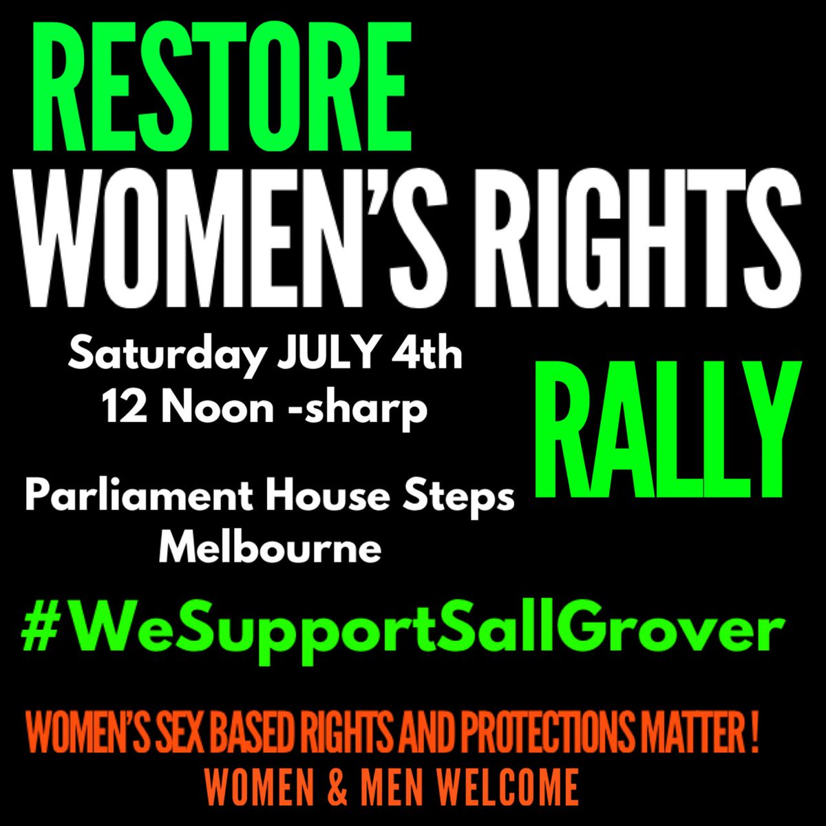 MsCarriggofreal's tweet photo. 3 more sleeps.♥️💪♀️ 
Remember 12 noon SHARP!!! https://t.co/qmlSw6BYzw
