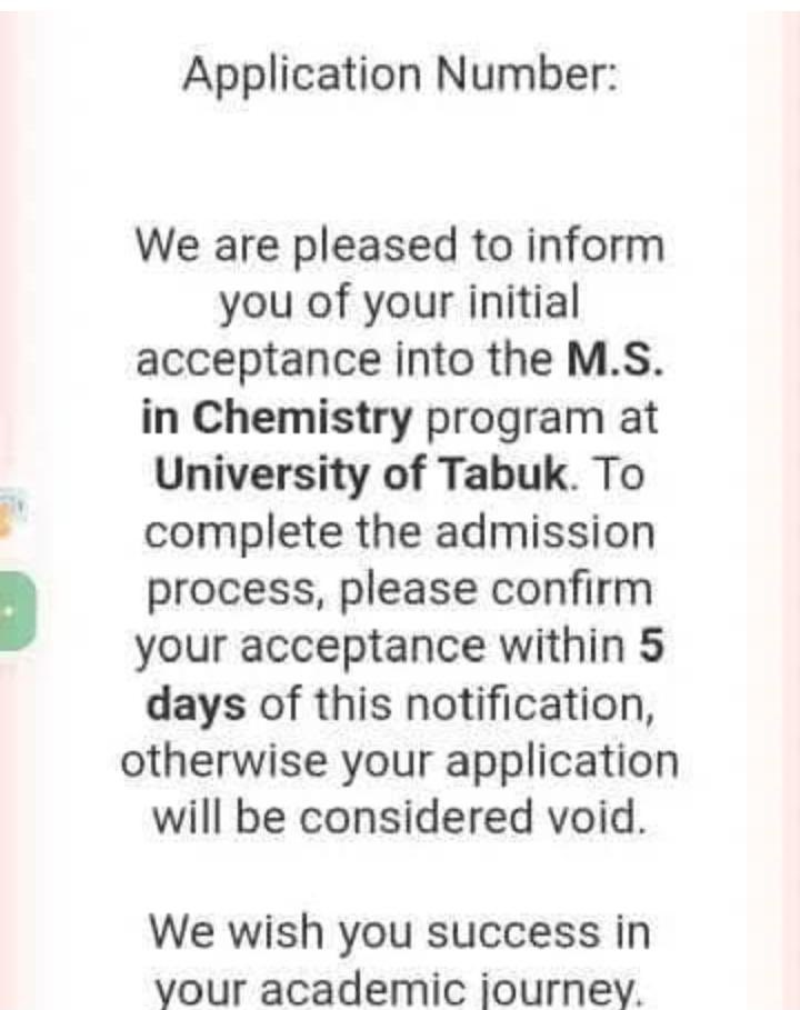 bafeez_'s tweet photo. 🚨 Saudi Scholarship Applicants!

Initial admission offers have started rolling out.

Have you checked your email today? 📩

Don’t miss your acceptance letter. Remember, you only have a limited time to confirm your admission once you receive it.

Share it!!! 🔁 https://t.co/Fo9XeTyi37