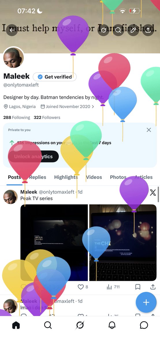 onlytomaxleft's tweet photo. +1 🎂 https://t.co/DoeP16QLvO