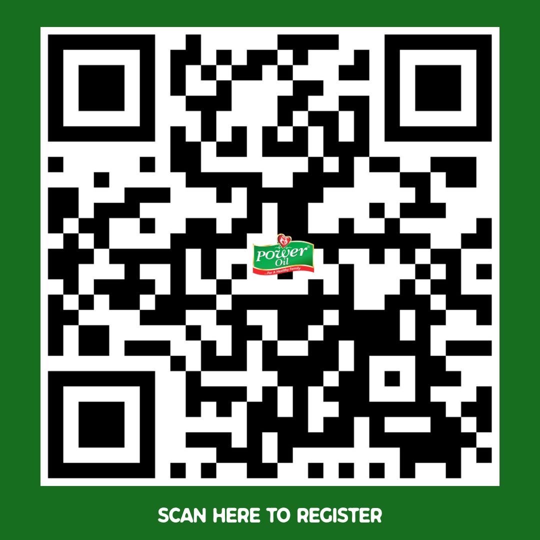 CrossRiverVine's tweet photo. Happy New Month! If your July resolution doesn't include winning big, what are you doing?

@PowerOilNg challenge is STILL ON, and people are bagging bi-weekly prizes before the grand finale even starts!

Scan the QR code to register right now.
#CertifiedMasterChefChallenge https://t.co/jMo7BtV46l