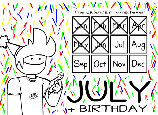 RookiemanReal's tweet photo. June is no more now july is up
speaking of july
it's my birthday today! https://t.co/zVjeOwjVSP
