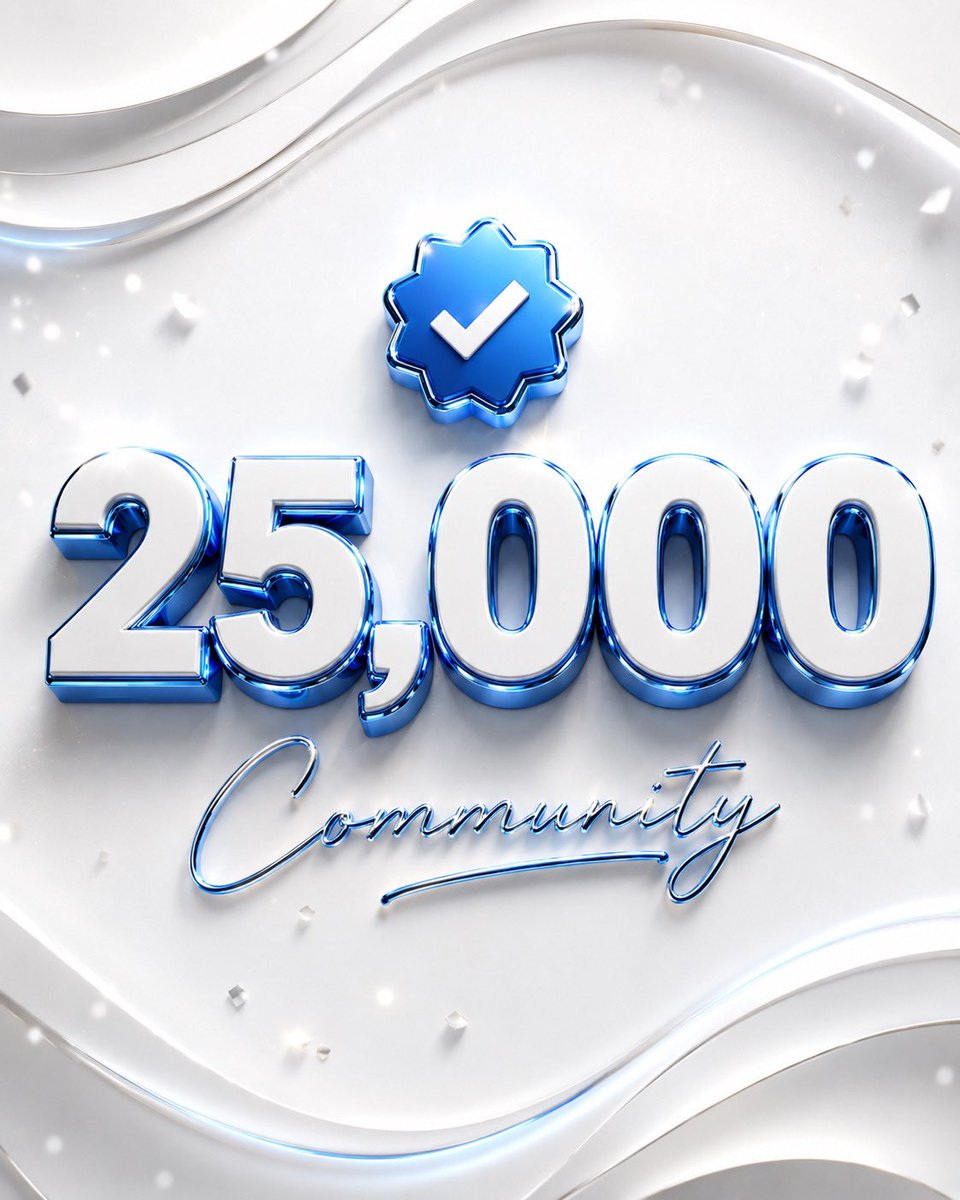 Redx200's tweet photo. 25,000 Strong.

Built on trust.

This is only the beginning. https://t.co/LTZDp6KgiT