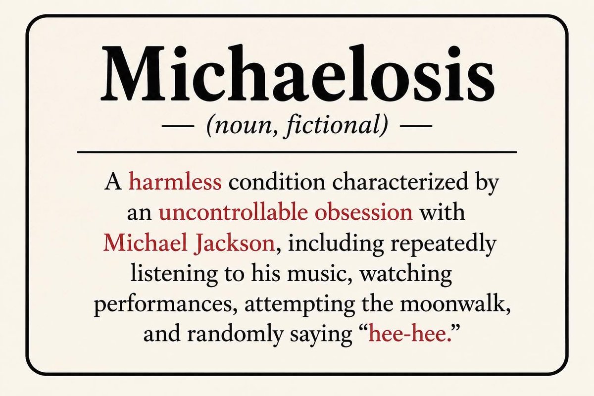 dianasusana13's tweet photo. I think there are many of us with this condition!! 🤣😎
#mjfan #MichaelJackson #KingOfPop 👑 https://t.co/ybn3oVNfcU