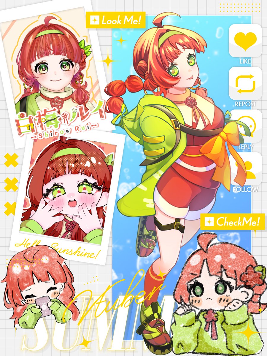 Shirow_Rui's tweet photo. #7月のVTuberフォロー祭り‍
#おはようVtuber

🏵完全セルフ受肉Vtuber︎︎☁
🤍雑談ｽｷ わちゃわちゃGirl🗣💞
🏵認知度120%.ᐟ.ᐟ🌙*ﾟ
🤍落ち着きvoice🗣

7月は雑談多めです🌸
お話しよ〜.ᐟ.ᐟ☺️🤍

🤍♻️💬全巡回꒰՞ ܸ. .ܸ՞꒱ 
今月も素敵な出会いがありますように🌺

⬇️リプURLあり🌸 https://t.co/1wnI4YcD4q