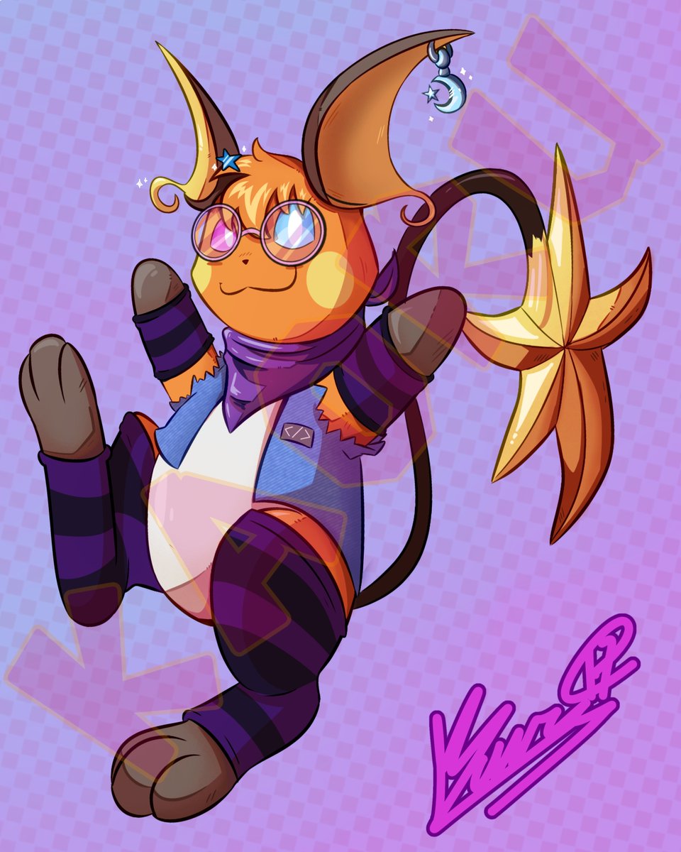 Kakeoru_'s tweet photo. Primera comisión hecha para @DotJoltyBit! 
Espero que te guste! ✨ https://t.co/7zG0W9btwK