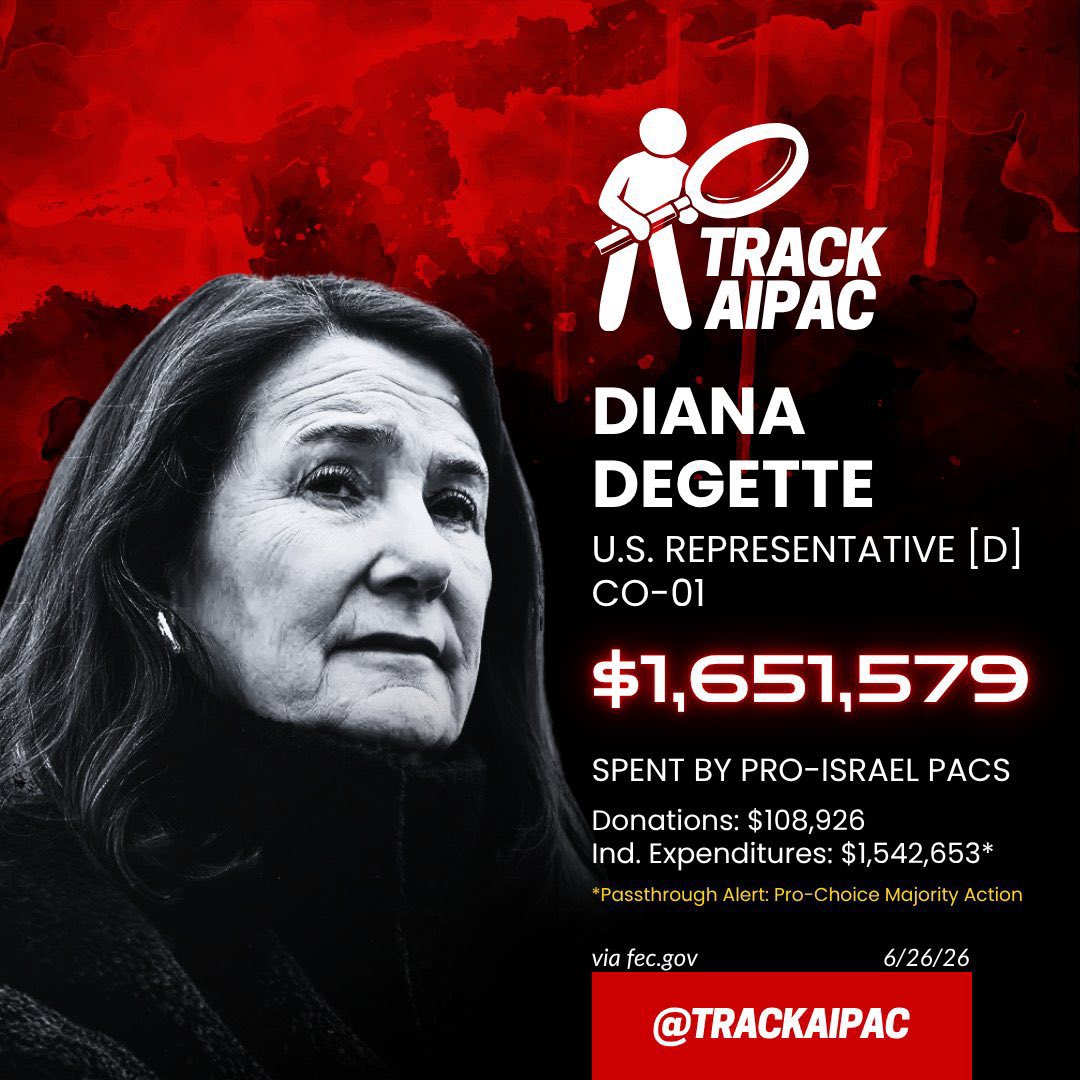 TrackAIPAC's tweet photo. 🌄 Melat Kiros has defeated 30-year incumbent Rep. Diana DeGette in the #CO01 Democratic primary. https://t.co/xLJKEijucl