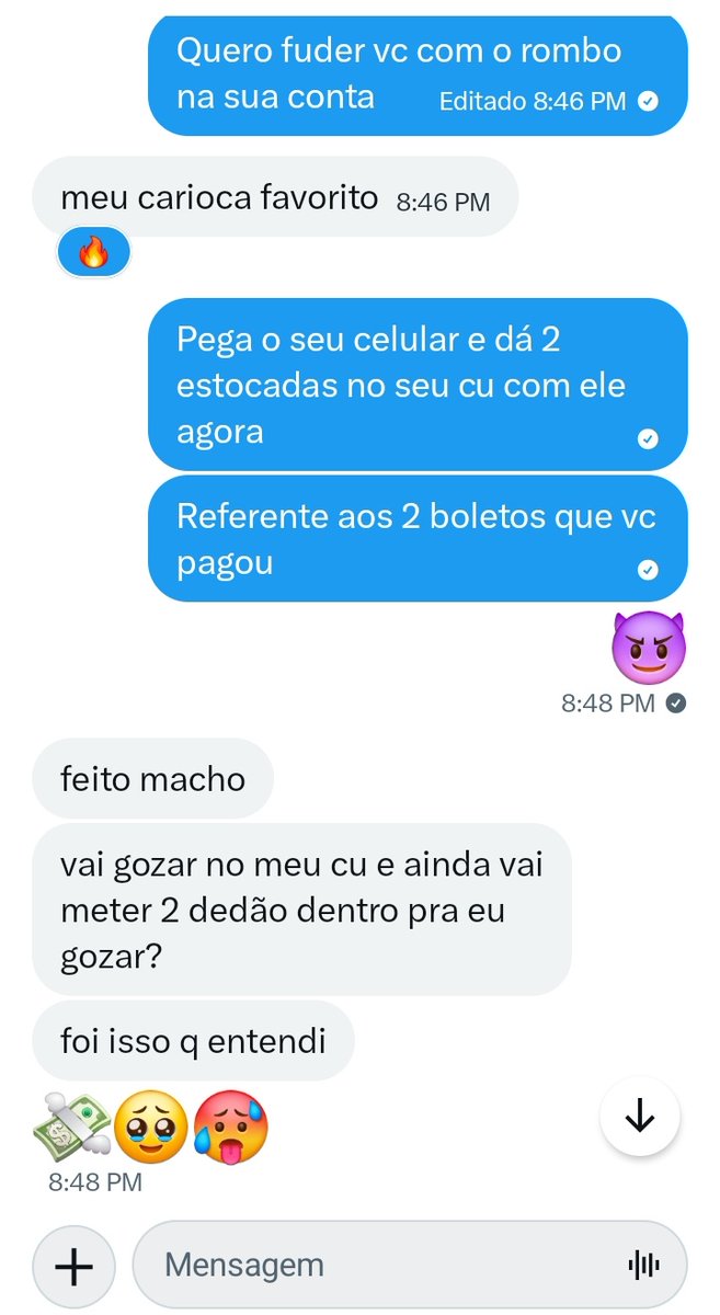 malvadaodaf2's tweet photo. Não preciso fazer nenhum esforço para drenar uma otária igual vc
Só de ver minhas publicações vc já fica toda excitada burrinha
https://t.co/jygsmSHLIB https://t.co/spqCZAOs3I