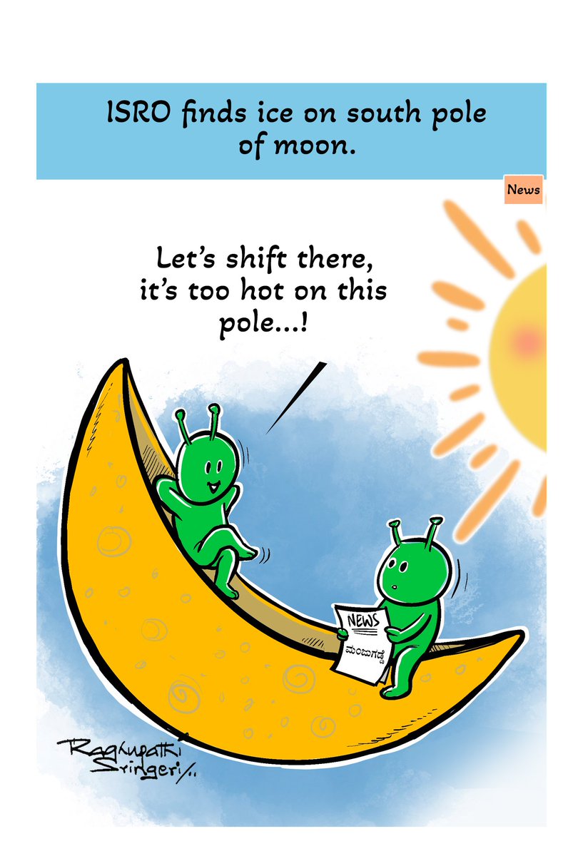 Raghu_Sringeri's tweet photo. #isro #moon #southpole #heat https://t.co/IgwzHZfSqn