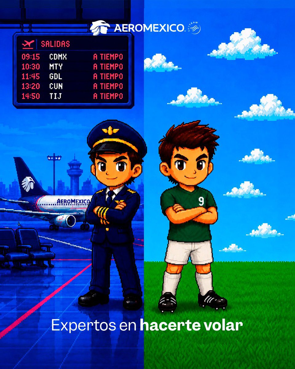 Aeromexico tweet picture