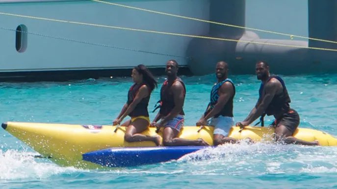 theboysunkle's tweet photo. @PGATOUR @KingJames Sorry he is going into kayaking in the Olympics https://t.co/n9dHVxEwf7