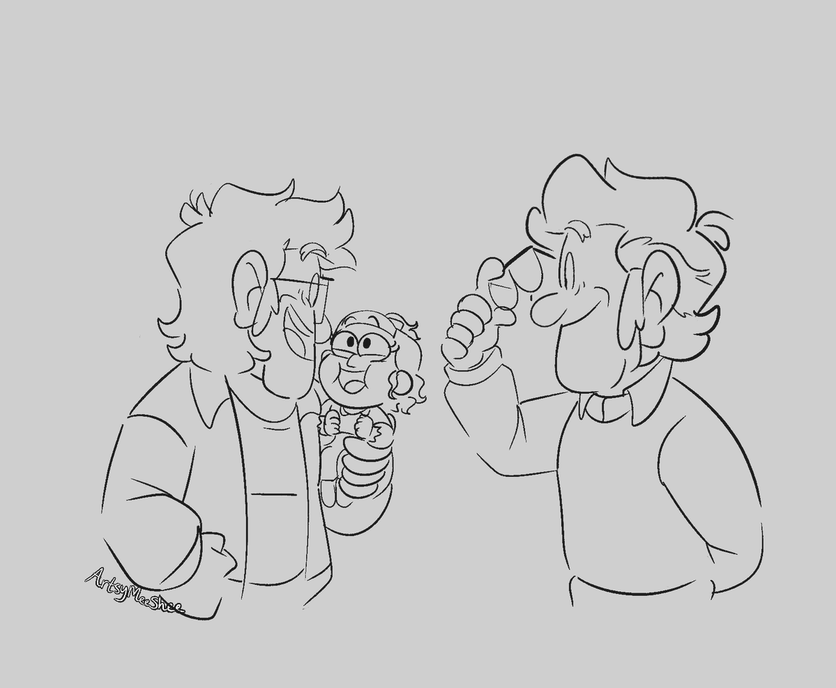 artsymeeshee's tweet photo. And the cycle continues :p

My fan kid for Soos and Melody, Isabella! Don't think I ever introduced her here but I still love this small comic to death. Gold star for those who get the reference
#GravityFalls #gravityfallsfanart (1/3) https://t.co/hTnBOHWTrw