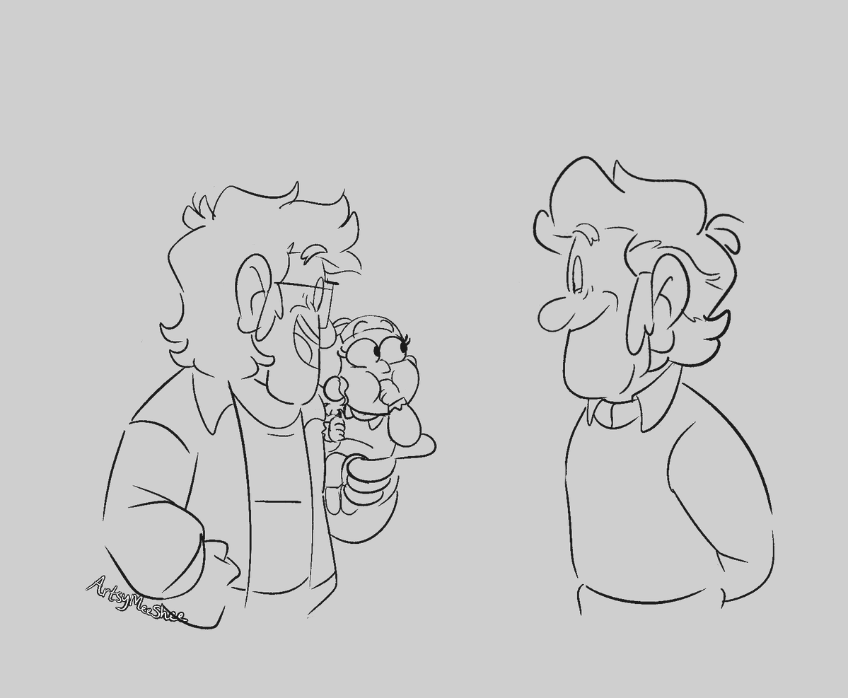 artsymeeshee's tweet photo. And the cycle continues :p

My fan kid for Soos and Melody, Isabella! Don't think I ever introduced her here but I still love this small comic to death. Gold star for those who get the reference
#GravityFalls #gravityfallsfanart (1/3) https://t.co/hTnBOHWTrw