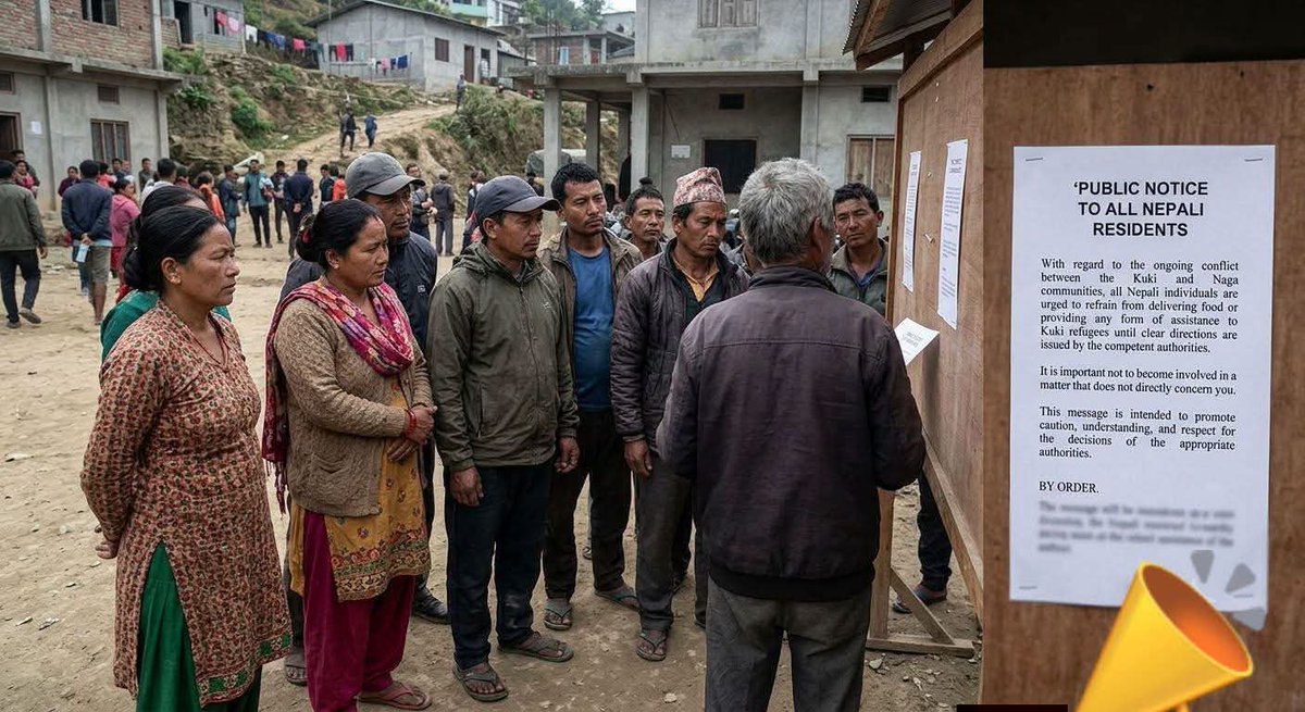Kamginthan40473's tweet photo. The Kuki Community alleges that in Namdilong area, Kacha Naga women together with NSCN-IM, NSCN Eastern Flank, ZUF (Kamson Group), and Shan National Army/Junta military elements have intimidated local communities and discouraged the supply of essential commodities to Kuki civilians residing in Kangpokpi, Ukhrul, and Kamjong districts. It is further alleged that those supplying food, medicines, and other necessities face threats and pressure.

Serious concerns have also been raised regarding the presence of NSCN Eastern Flank, NSCN-IM, ZUF (Kamson Group), and Shan National Army/Junta-linked elements along the Senapati–Kangpokpi highway, where armed individuals are reportedly moving in civilian attire and creating fear among truck drivers transporting essential commodities and medical supplies.

The Kuki Community maintains that the prolonged blockade has severely affected thousands of civilians, causing shortages of food, fuel, medicines, and daily necessities in Kangpokpi, Ukhrul, and Kamjong districts. Allegations have also been raised that these groups are operating from areas in Ukhrul and Kamjong under the protection of certain local networks, further deepening insecurity in the region.

The continued failure to restore unrestricted movement on National Highway-2 has raised serious questions among affected communities. The Kuki Community calls upon the Government of India, the Government of Manipur, COBRA units, and all concerned authorities to take immediate and effective measures to reopen the highway, ensure safe passage for civilians and transporters, dismantle all unlawful obstructions, and uphold the constitutional rights of every citizen.

Open the National Highway between Senapati District and Kangpokpi District immediately. The free movement of food, medicines, fuel, and essential supplies must not be denied to any community.

@PMOIndia @HMOIndia @MIB_India @DoNER_India @PIB_India @NIA_India @NHRCIndia @ANI @PTI_News @DDNewslive @airnewsalerts @the_hindu @IndianExpress @timesofindia @ndtv @CNNnews18 @IndiaToday @Reuters @AP @BBCWorld @UNHumanRights @amnesty @hrw

#OpenNH2 #RestoreFreeMovement #Kangpokpi #Senapati #Namdilong #Ukhrul #Kamjong #KukiCommunity #HumanRights #FreedomOfMovement #EssentialSupplies #MedicalSupplies #ProtectCivilians #Manipur #ManipurCrisis #PeaceInManipur #JusticeForVictims #NortheastIndia