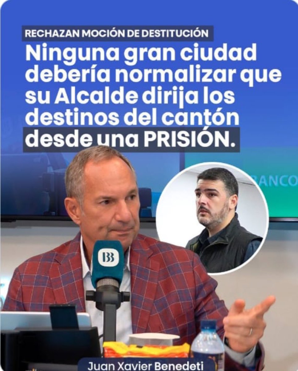 jvalenz68's tweet photo. Esta es la mayor estupidez en la historia de Guayaquil, porque lo permiten??? Un delincuente en la cárcel, es el alcalde aún🤯🤯🤯 https://t.co/ujeMmkmxGR