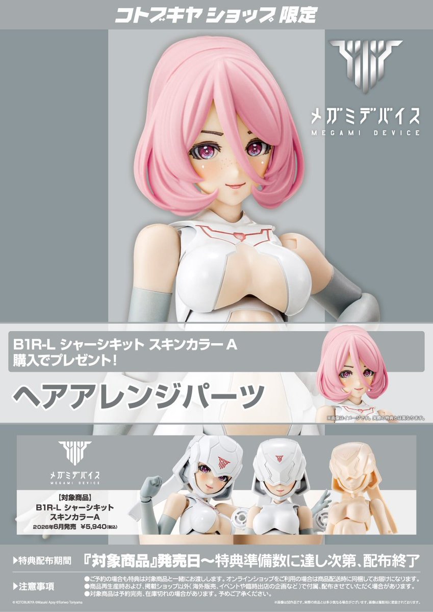 立川本店】 お知らせ:『B1R-L シャーシキット スキンカラーA』の
