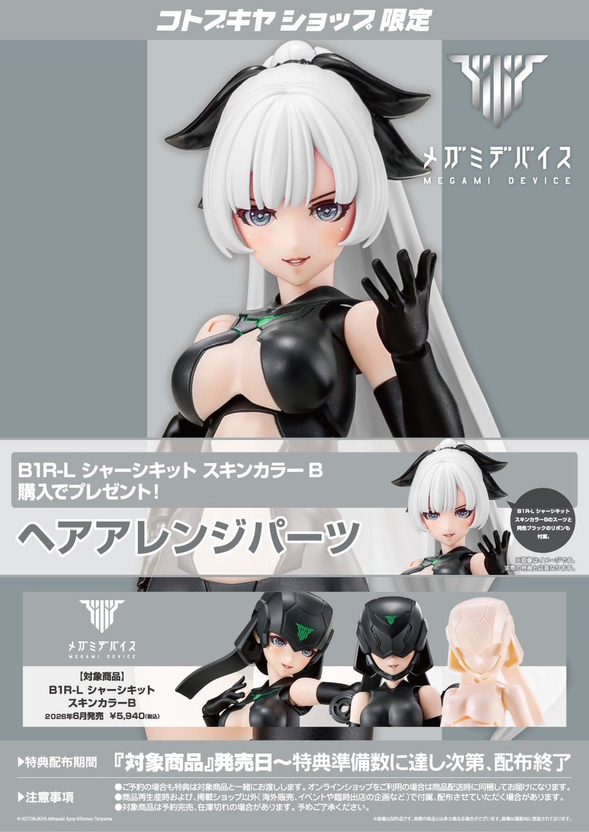 立川本店】 お知らせ:『B1R-L シャーシキット スキンカラーB』の