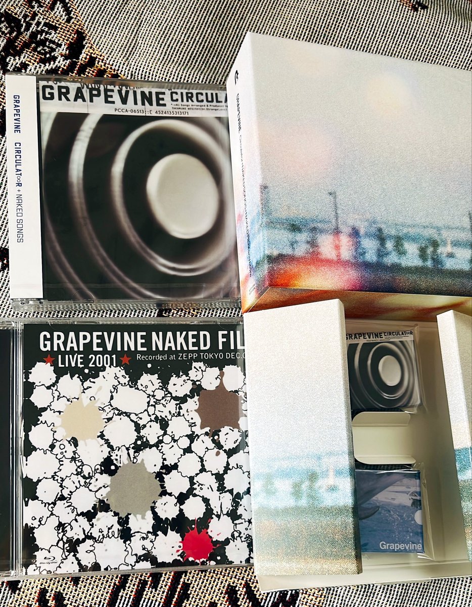 GRAPEVINE Circulator + NAKED SONGS + NAKED FILM and More 特装版 