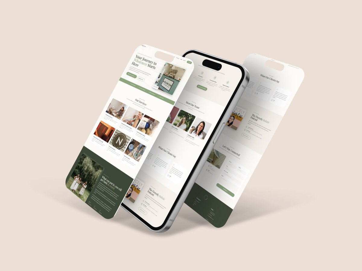 milesence's tweet photo. Redesigned this holistic wellness website on Wix 🌿

Focused on clarity, warmth, and stronger conversions.

#Wix #WebDesign #UXDesign #WebsiteRedesign #DigitalDesign https://t.co/AV5fnASALQ