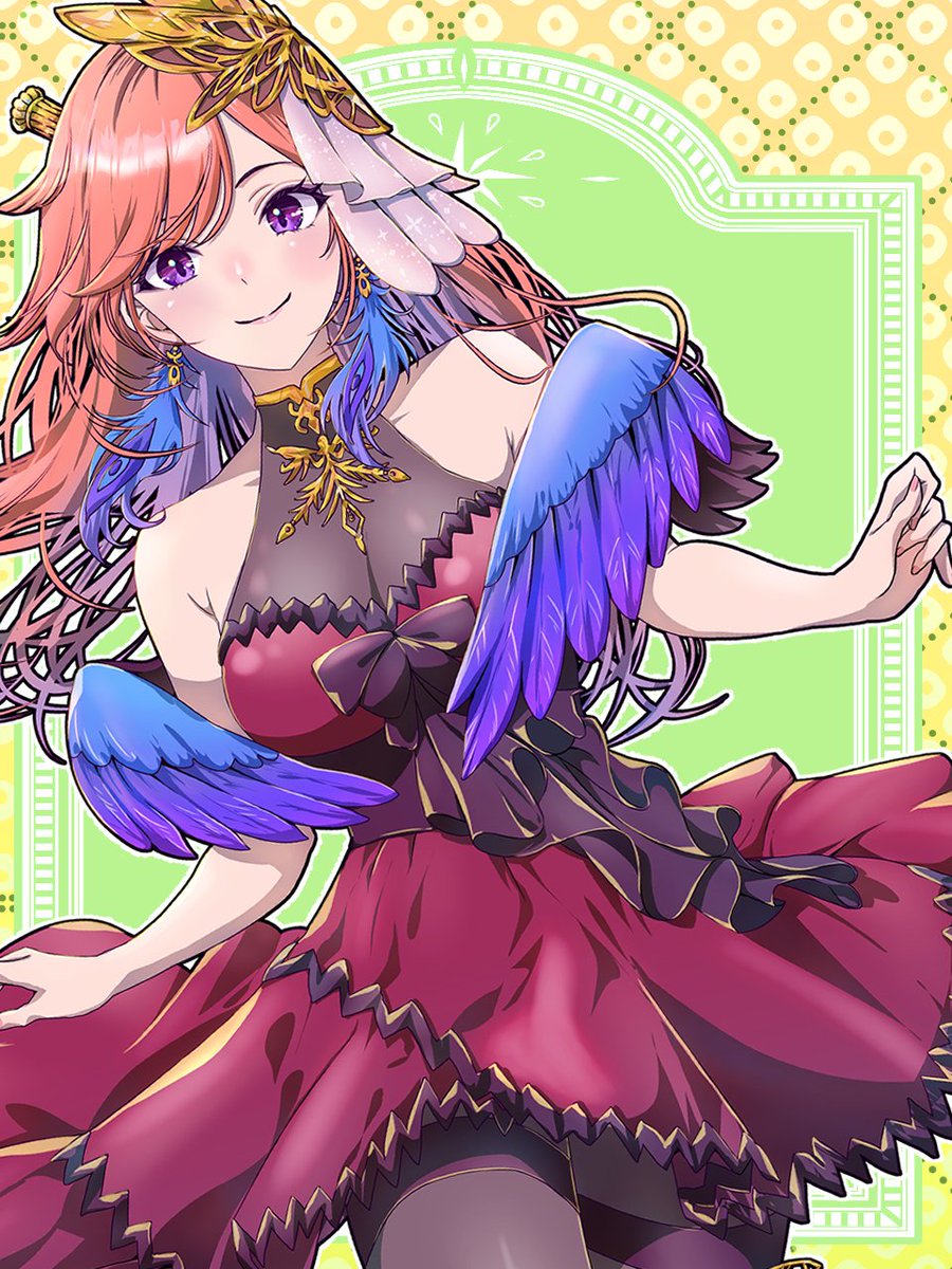 sumocoART's tweet photo. Early birthday wishes for our beautiful Phoenix! 🔥🧡
Can't wait for the celebration tomorrow!
 #KFPicasso https://t.co/R9UAmwf2zx