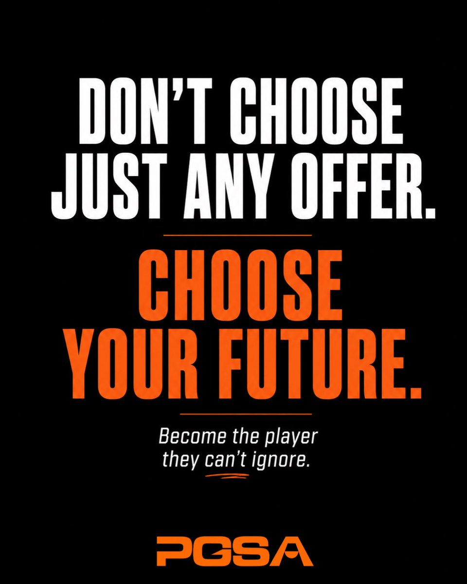 The_PGSA's tweet photo. 🏀Not every offer is the right offer.

Don’t let urgency make the decision for you.

The goal isn’t simply to play college basketball. It’s to become the player colleges can’t ignore.

Don’t choose just any offer. Choose your future.

https://t.co/t6wx9D0qY5

#PostGradBasketball https://t.co/Gwxt7K5eV2