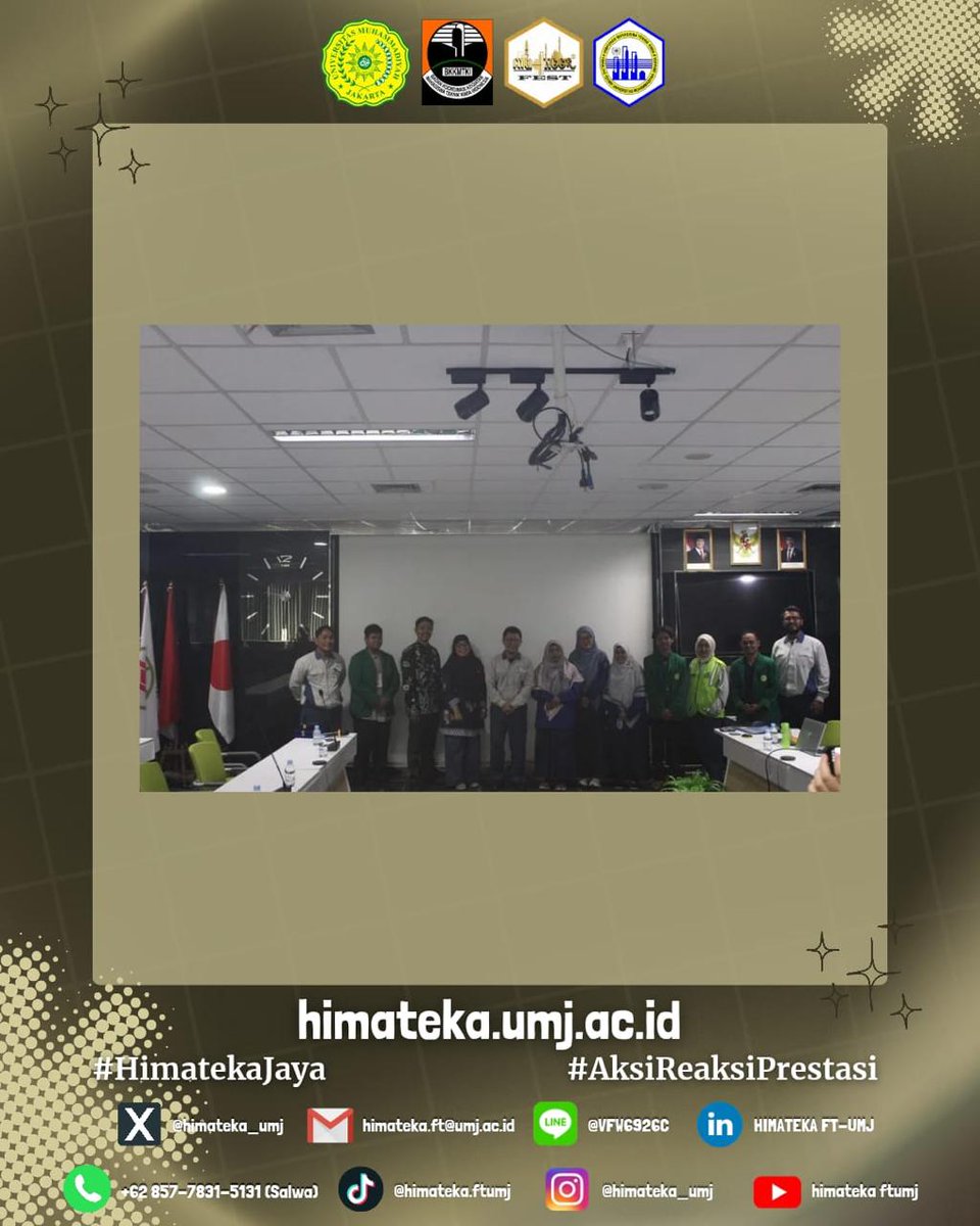 HIMATEKA_UMJ's tweet photo. yang dilaksanakan secara langsung.

Baca selengkapnya di https://t.co/MLXGyWZ92d
https://t.co/8TTdqBD4TE

Kunjungi juga YouTube kami yang bisa diakses melalui:
https://t.co/GvcmBsyuzK

Kunjungi juga Tiktok kami yang bisa diakses melalui:
https://t.co/jb1C6wjVcH https://t.co/wzqbuCHGKj