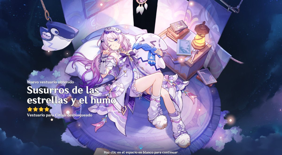 GuaridadeBoreas's tweet photo. Skin de Citlali conseguida! ✨

No se olviden de que tenemos un sorteo de 2 skins de Citlali activo, por si alguno quiere llevarse una.

#GenshinImpact https://t.co/oc7jhttZQv