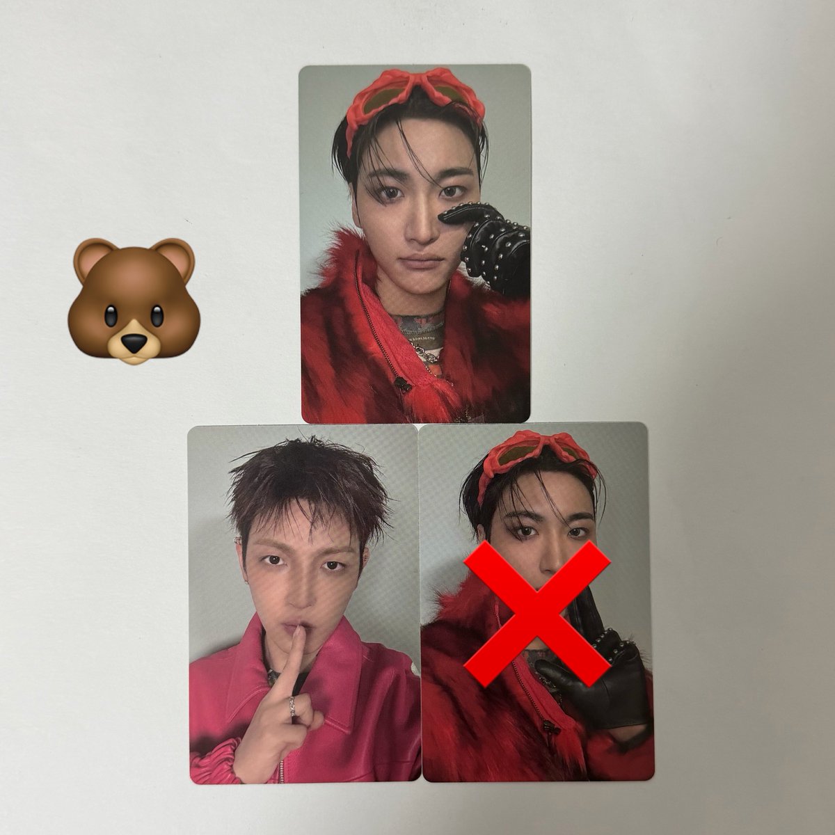 _meongstar_'s tweet photo. ATEEZ トレカ 封入 交換

譲｜ホンジュン ソンファ

求｜同種 ユノ ジョンホ

ﾘﾘｲﾍﾞ8/2 or ﾍﾟﾝﾐ8/6手渡し or 郵送希望

纏めての方優先とさせていただきます

お気軽にお声掛けください💭💭 https://t.co/tCMsyvkHHX