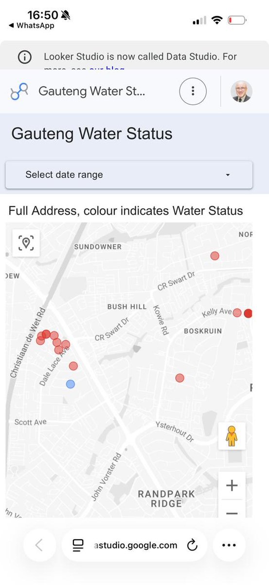 jovankad's tweet photo. @JHBWater Jan Frederick, Koekoek, Pongola at Randpark Ridge Ext 4 without water for over 60 hours. No explanation or eta. What is going on? https://t.co/C1CM3cQ7rp