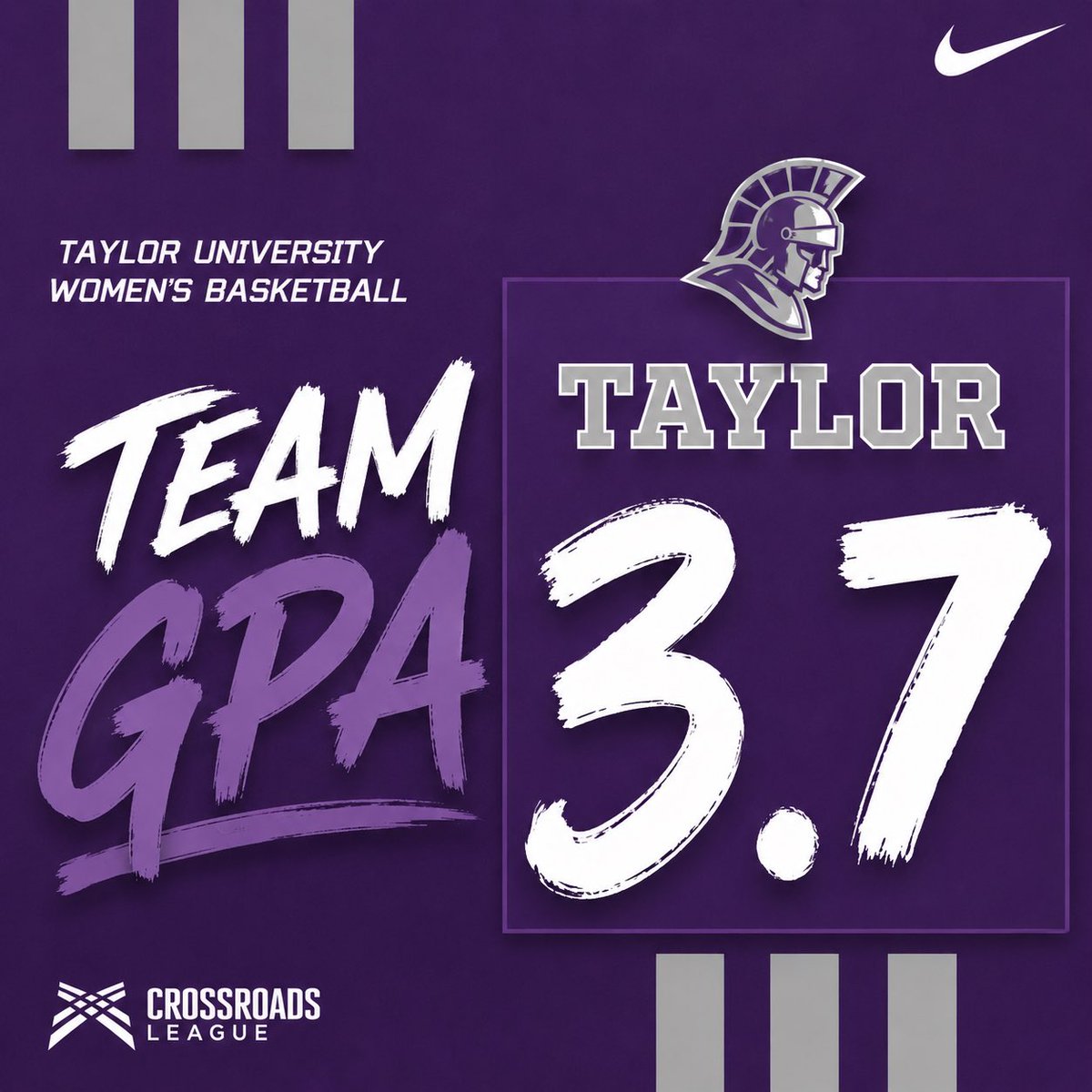 TaylorU_WBB's tweet photo. 📚Hard work pays off in the classroom and on the court.  So proud of our team with an average gpa of 3.7 for the 25-26 school year!

✝️GLORIFY GOD.  PLAY HARD. PURSUE EXCELLENCE. https://t.co/6odyAZtoF7