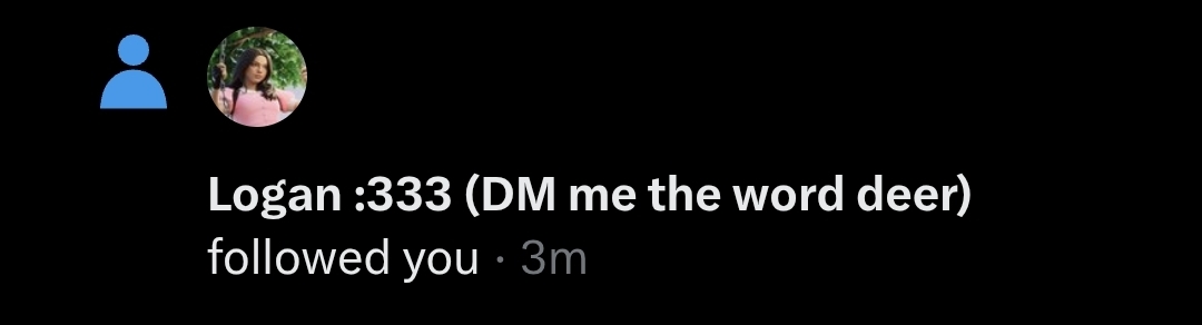 zokrian's tweet photo. OH MY GOD THANK YOU I LOVE YOU SO MUCH I HAVE ACTUALLY ONLY BEEN FOLLOWED BY BOTS FOR MONTHS ON END https://t.co/fft2vCflOz