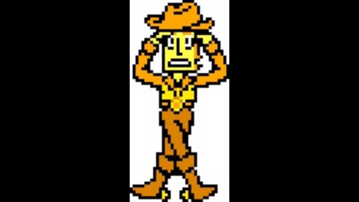 YellowtheCowboy's tweet photo. @FlowerMansHeart * Theivin!? B-but that’s a crimes! https://t.co/GjVqFjsf11