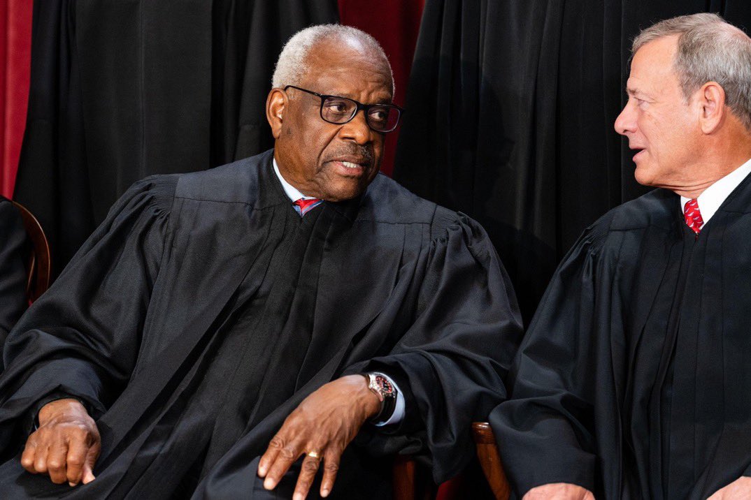 Riley_Gaines_'s tweet photo. 10,000 more Clarence Thomas' please https://t.co/abiGNZ2ZaF