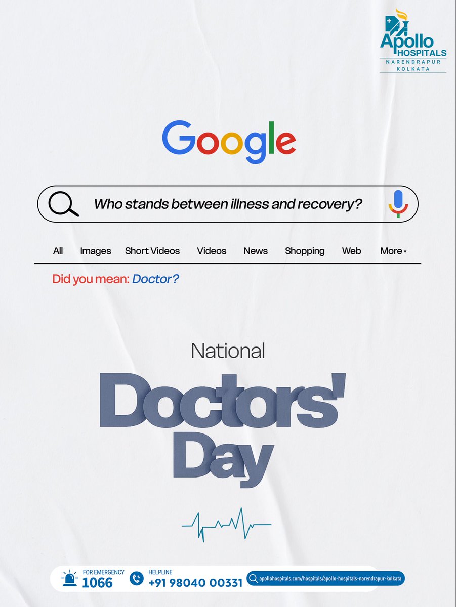 ANarendrapur's tweet photo. This National Doctors’ Day, we celebrate the dedication, compassion and resilience of the doctors who stand beside every patient through every challenge, every milestone and every recovery. 
Thank you for being the light between uncertainty and recovery. 
#NationalDoctorsDay https://t.co/Ab9UFw055I