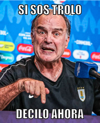 QDL's tweet photo. Pero mirá qué hermoso meme nos regalaste Marcelo! https://t.co/rZyrg8gPVt