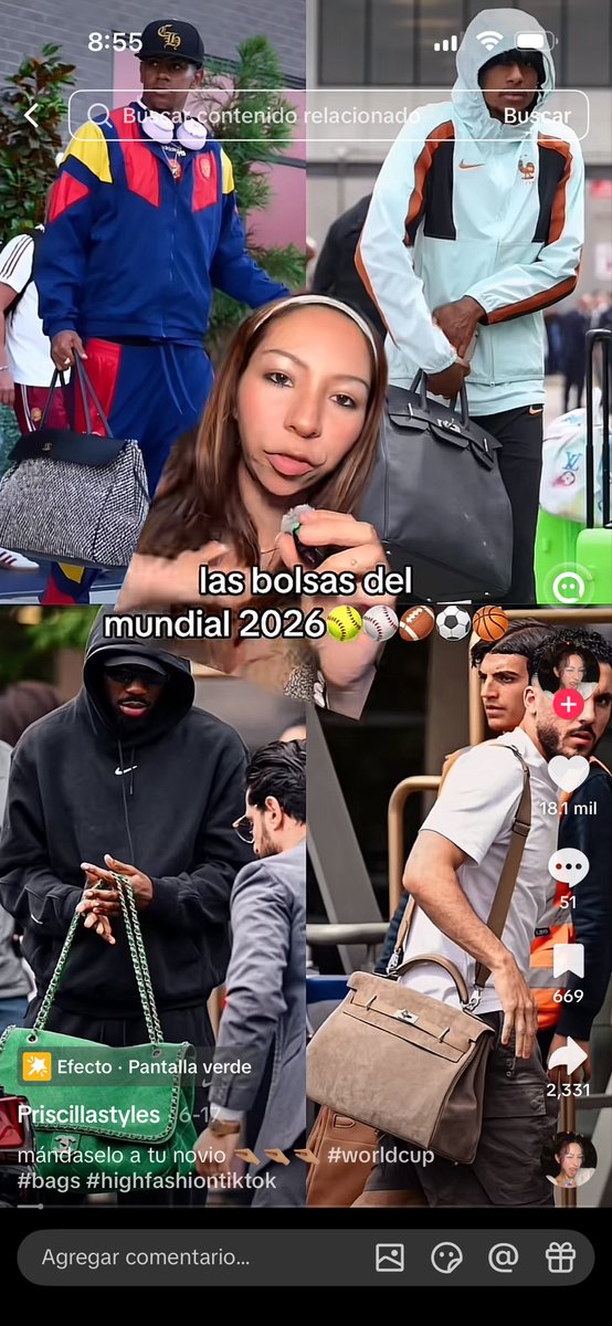 rorro_ssosa_'s tweet photo. El mundial tiene cosas para todos, están impresionantes los videos sobre las colecciones de ✨bolsas✨ de los jugadores. https://t.co/ttz399cuAn