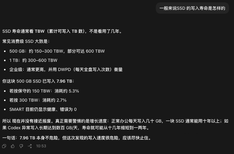 atmtr's tweet photo. codex 这个老6~我的一台Mac Mini 装了codex app 一段时间了，新的开始没用几个月~~~ https://t.co/TATMvpbw9p