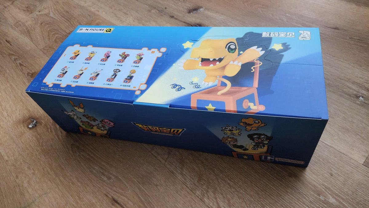 Marshu_arts's tweet photo. These beautiful digimon X @bkub_comic figures just came in today. Two of my favorite things merged into one!! Dreams do come true! https://t.co/NT3qgg0wZZ