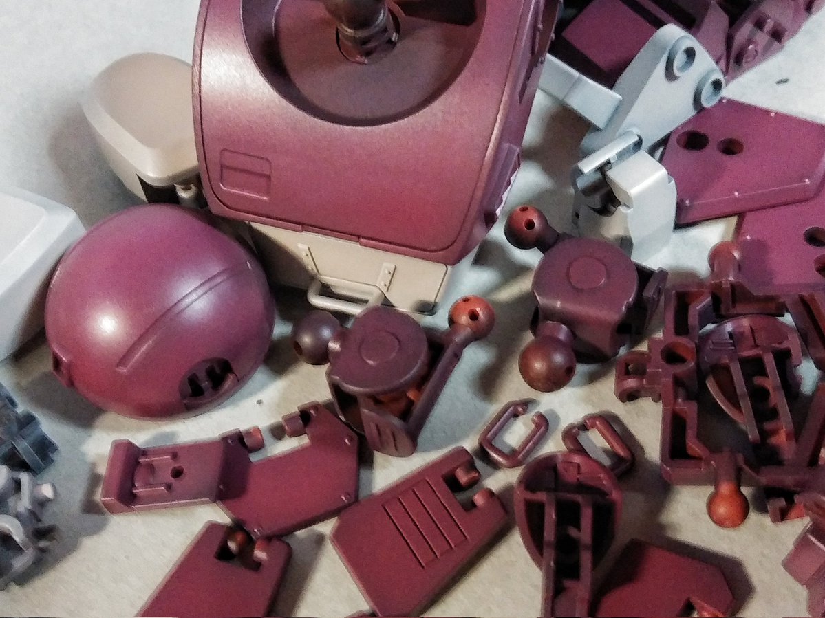 GTS5049's tweet photo. バンダイ HG ブルーティッシュドッグ
私のブルーティッシュはこんな色✨
#ボトムズ
#プラモデル https://t.co/G1W0agguLj